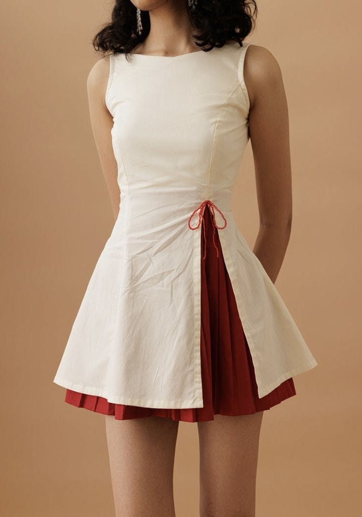 Western Wrap Style Dress