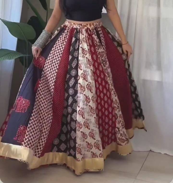 Ethnic Printed Skirt